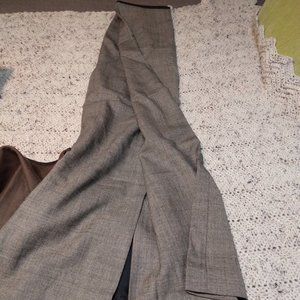 Soft, fine-weave wool maxi skirt